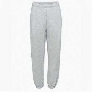 tna aritzia bubble fleece sweatpants grey